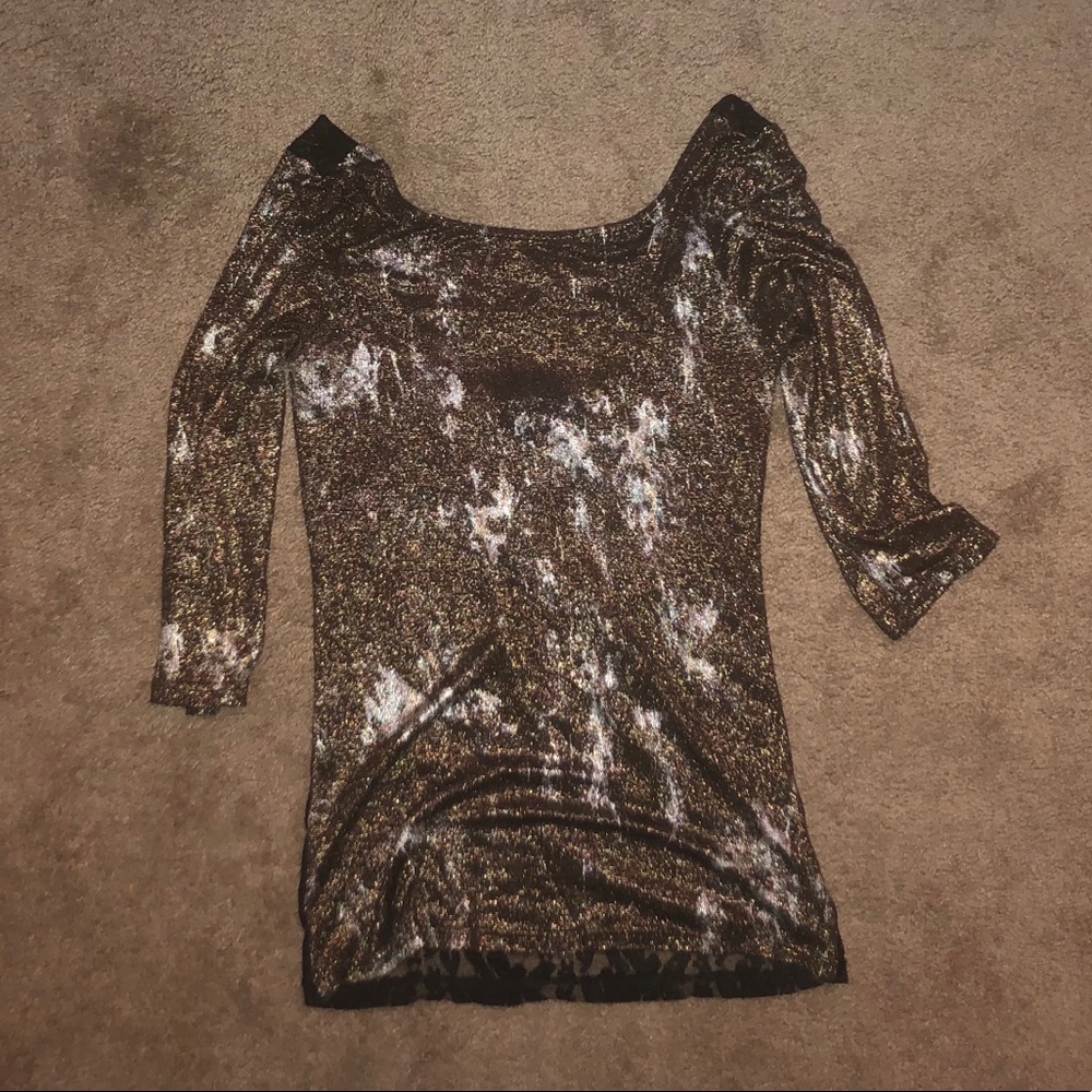 Beautiful 3/4 length BKE boutique top